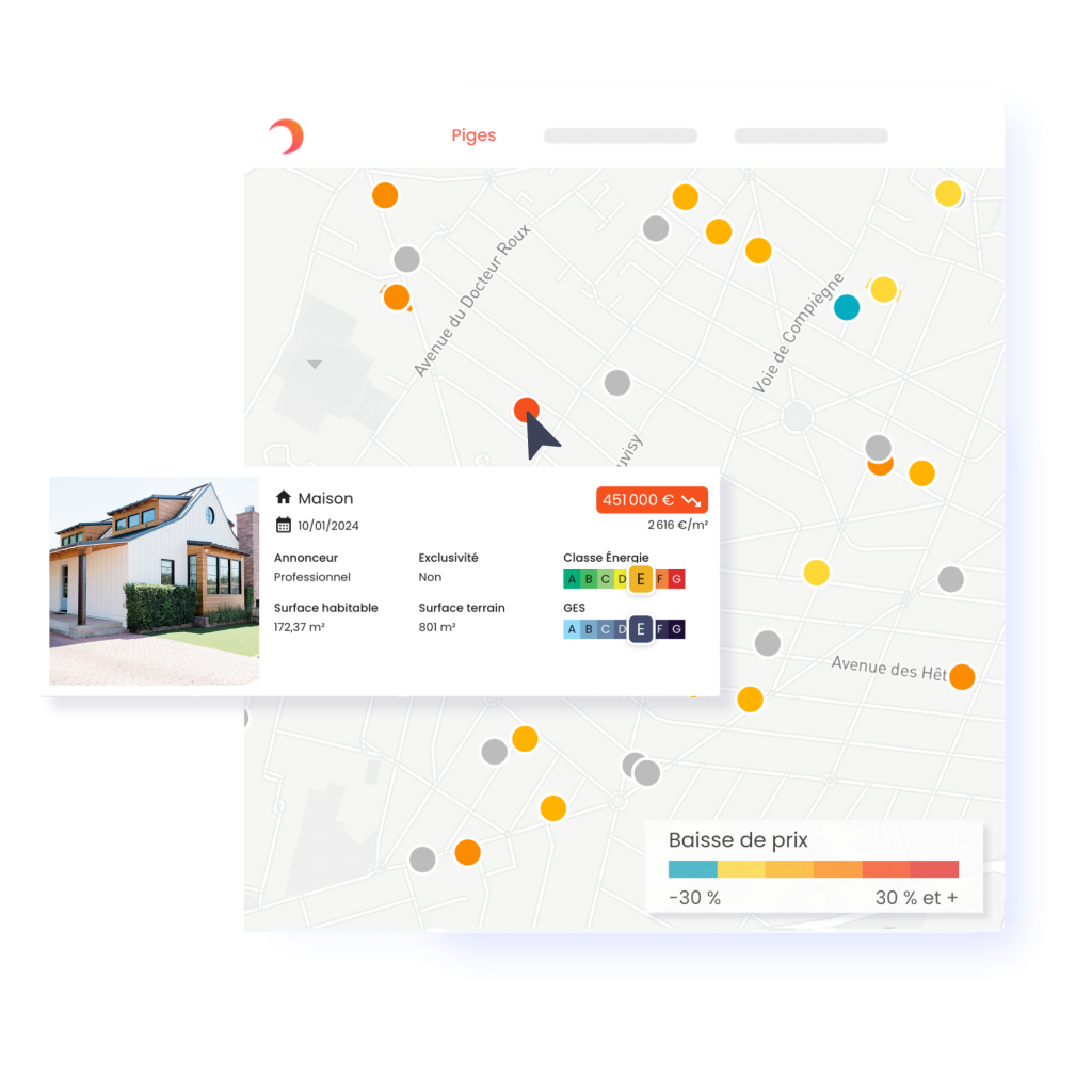 Logiciel pige immobilière